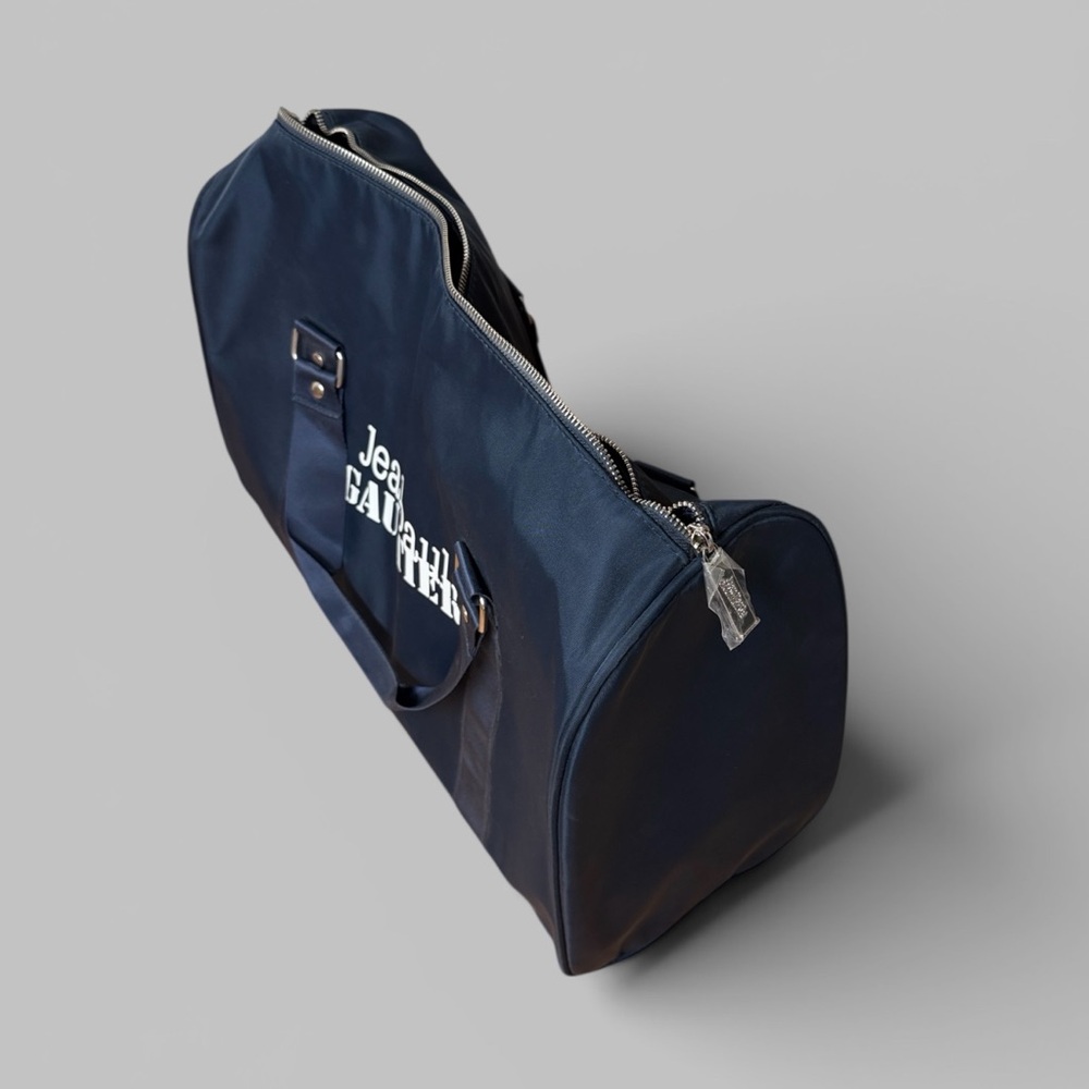 Jean Paul Gaultier Navy Blue Weekend Duffel Bag - Picture 3 of 9